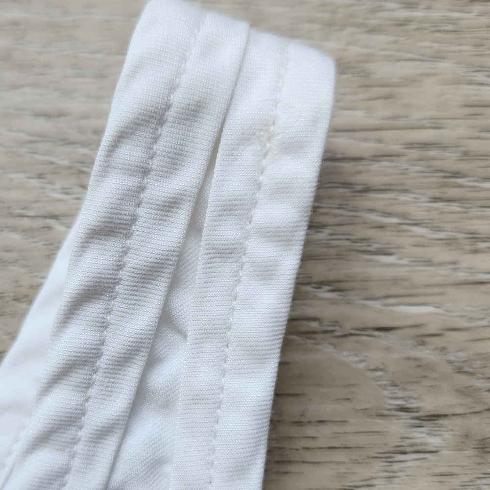 Banana Republic White Shift Dress Womens 2 Tank Sleeveless Zipper Beach Summer - Picture 10 of 10